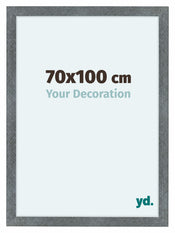 Como MDF Photo Frame 70x100cm Iron Swept Front Size | Yourdecoration.co.uk