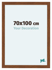 Como MDF Photo Frame 70x100cm Oak Rustic Front Size | Yourdecoration.co.uk