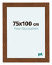 Como MDF Photo Frame 75x100cm Oak Rustic Front Size | Yourdecoration.co.uk