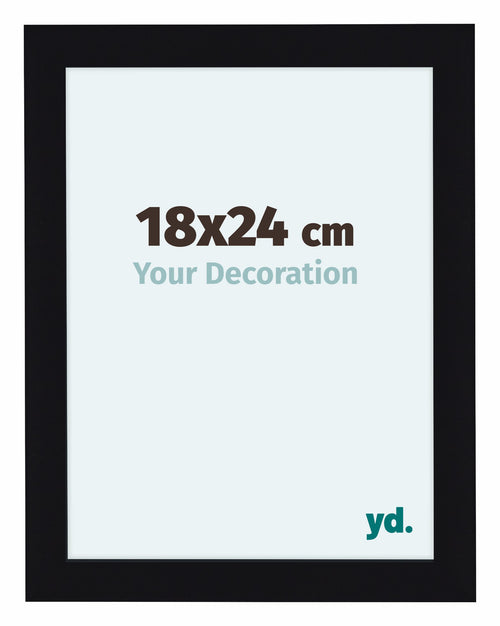 Como MDF Photo Frame 75x98cm Black High Gloss Front Size | Yourdecoration.co.uk