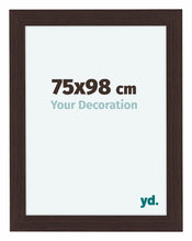 Como MDF Photo Frame 75x98cm Oak Dark Front Size | Yourdecoration.co.uk