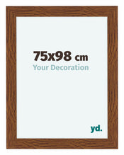 Como MDF Photo Frame 75x98cm Oak Rustic Front Size | Yourdecoration.co.uk