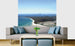 Dimex Aerial View of Beach Wall Mural 225x250cm 3 Panels Ambiance | Yourdecoration.co.uk