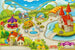 Dimex Beautiful Park Wall Mural 375x250cm 5 Panels | Yourdecoration.co.uk