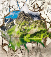 Dimex Break Wall Wall Mural 225x250cm 3 Panels | Yourdecoration.co.uk