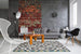 Dimex Brick Wall Wall Mural 150x250cm 2 Panels Ambiance | Yourdecoration.co.uk