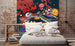 Dimex Car Crash Wall Mural 225x250cm 3 Panels Ambiance | Yourdecoration.co.uk