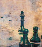 Dimex Chess Abstract Wall Mural 225x250cm 3 Panels | Yourdecoration.co.uk