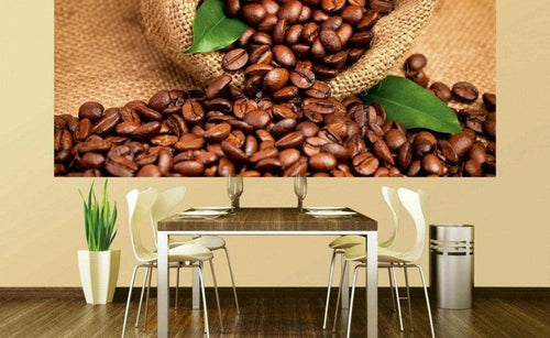 Dimex Coffee Beans Wall Mural 375x150cm 5 Panels Ambiance | Yourdecoration.co.uk