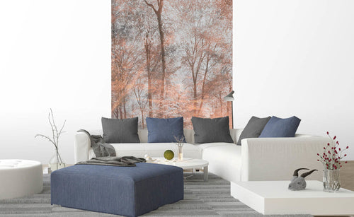 Dimex Colorful Forest Abstract Wall Mural 150x250cm 2 Panels Ambiance | Yourdecoration.co.uk