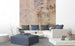 Dimex Concrete Abstract Wall Mural 225x250cm 3 Panels Ambiance | Yourdecoration.co.uk