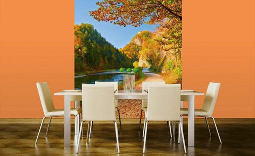 Dimex Dunajec River Wall Mural 225x250cm 3 Panels Ambiance | Yourdecoration.co.uk