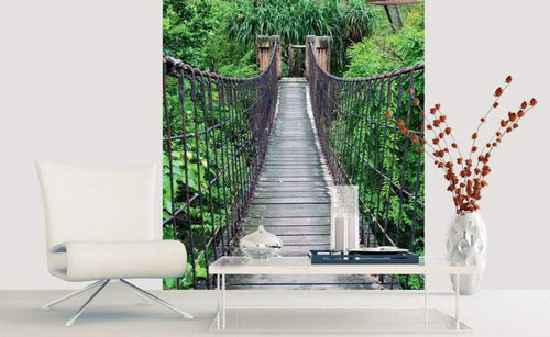 Dimex Footbridge Wall Mural 225x250cm 3 Panels Ambiance | Yourdecoration.co.uk