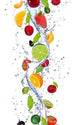 Dimex Fruits in Water Wall Mural 150x250cm 2 Panels | Yourdecoration.co.uk