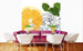 Dimex Lemon and Ice Wall Mural 225x250cm 3 Panels Ambiance | Yourdecoration.co.uk