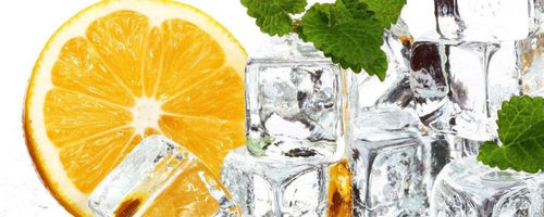 Dimex Lemon and Ice Wall Mural 375x150cm 5 Panels | Yourdecoration.co.uk