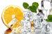 Dimex Lemon and Ice Wall Mural 375x250cm 5 Panels | Yourdecoration.co.uk