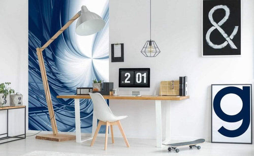 Dimex Lines Abstraction Wall Mural 150x250cm 2 Panels Ambiance | Yourdecoration.co.uk