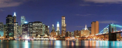 Dimex Manhattan Wall Mural 375x150cm 5 Panels | Yourdecoration.co.uk