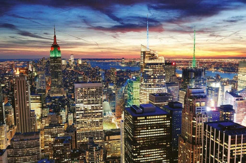 Dimex NY Skyscrapers Wall Mural 375x250cm 5 Panels | Yourdecoration.co.uk