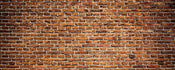 Dimex Old Brick Wall Mural 375x150cm 5 Panels | Yourdecoration.co.uk