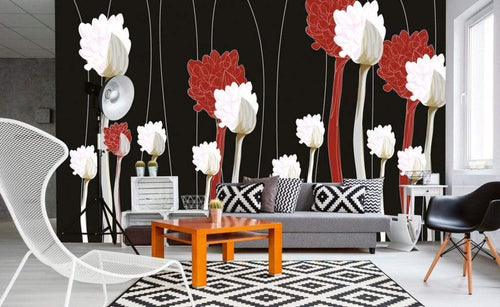 Dimex Plant Wall Mural 375x250cm 5 Panels Ambiance | Yourdecoration.co.uk