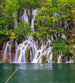 Dimex Plitvice Lakes Wall Mural 225x250cm 3 Panels | Yourdecoration.co.uk