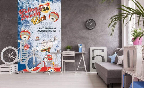 Dimex Race Wall Mural 150x250cm 2 Panels Ambiance | Yourdecoration.co.uk