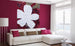 Dimex Red Mosaic Wall Mural 150x250cm 2 Panels Ambiance | Yourdecoration.co.uk