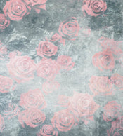 Dimex Roses Abstract I Wall Mural 225x250cm 3 Panels | Yourdecoration.co.uk