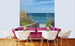 Dimex Sandy Boardwalk Wall Mural 225x250cm 3 Panels Ambiance | Yourdecoration.co.uk