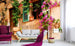 Dimex Street Garden Wall Mural 375x250cm 5 Panels Ambiance | Yourdecoration.co.uk