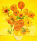 Dimex Sunflowers 2 Wall Mural 225x250cm 3 Panels | Yourdecoration.co.uk