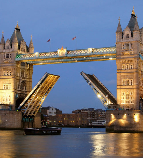 Dimex Tower Bridge Night Wall Mural 225x250cm 3 Panels | Yourdecoration.co.uk