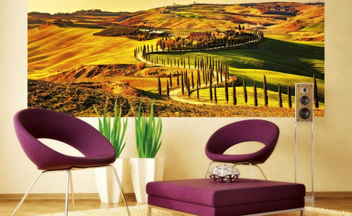 Dimex Tuscany Wall Mural 375x150cm 5 Panels Ambiance | Yourdecoration.co.uk