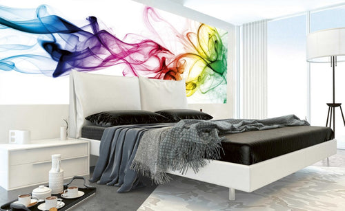 Dimex Warm Smoke Wall Mural 375x150cm 5 Panels Ambiance | Yourdecoration.co.uk