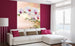 Dimex White Orchid Wall Mural 150x250cm 2 Panels Ambiance | Yourdecoration.co.uk