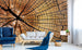 Dimex Wood Wall Mural 375x250cm 5 Panels Ambiance | Yourdecoration.co.uk