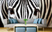 Dimex Zebra Wall Mural 375x250cm 5 Panels Ambiance | Yourdecoration.co.uk