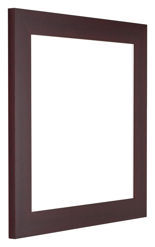 Dover Wood Photo Frame 20x20cm Mahogany Front Oblique | Yourdecoration.co.uk