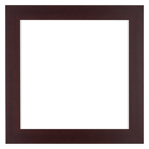 Dover Wood Photo Frame 20x20cm Mahogany Front | Yourdecoration.co.uk