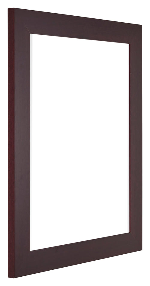 Dover Wood Photo Frame 20x25cm Mahogany Front Oblique | Yourdecoration.co.uk