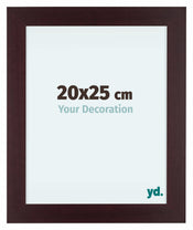 Dover Wood Photo Frame 20x25cm Mahogany Front Size | Yourdecoration.co.uk