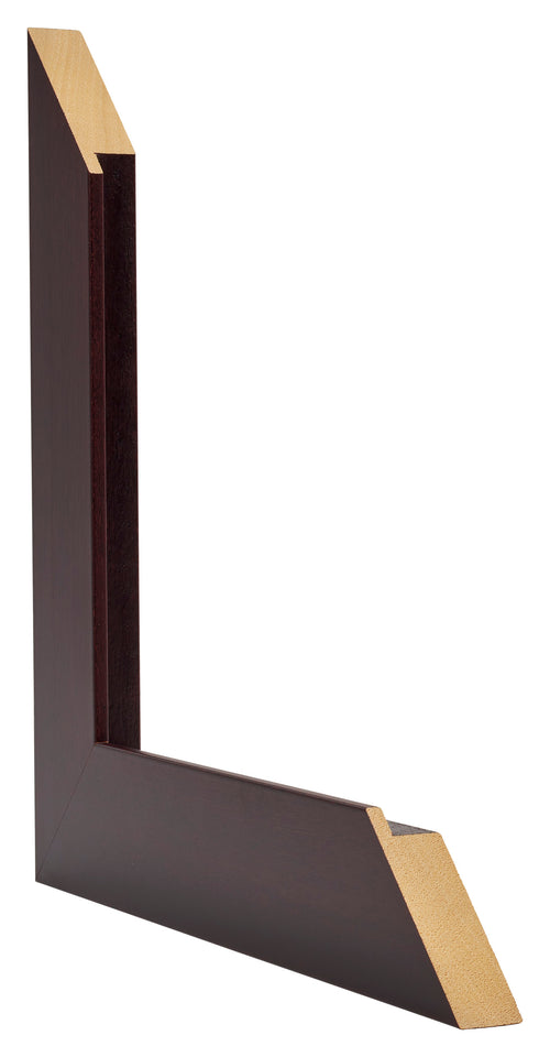 Dover Wood Photo Frame 20x25cm Mahogany Intersection | Yourdecoration.co.uk