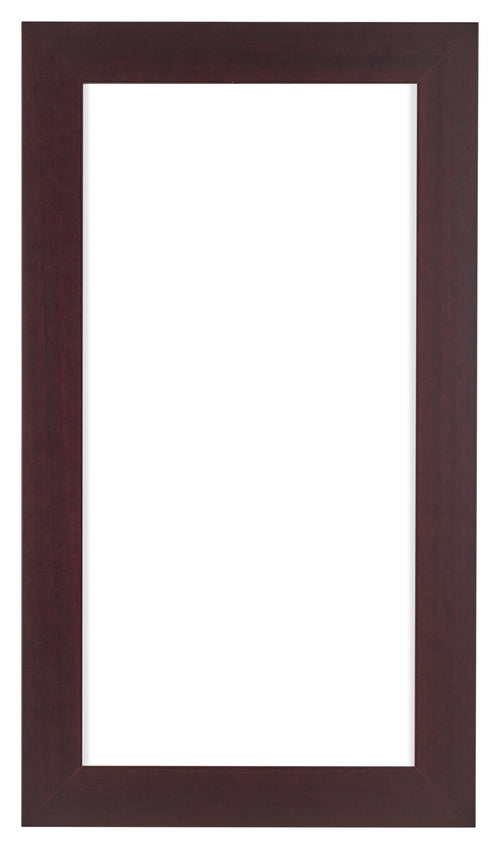 Dover Wood Photo Frame 20x40cm Mahogany Front | Yourdecoration.co.uk