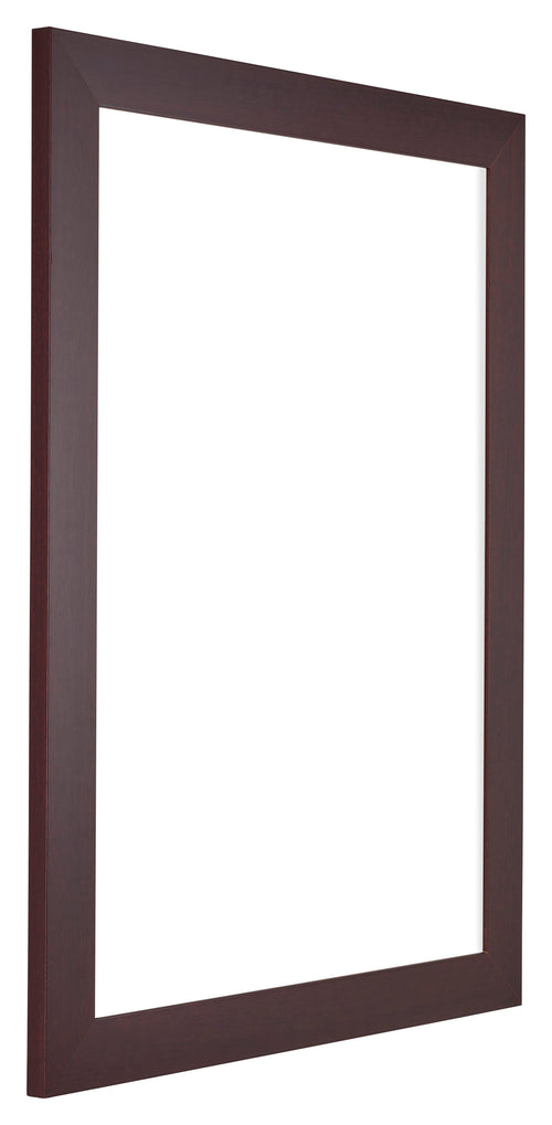 Dover Wood Photo Frame 21x30cm Mahogany Front Oblique | Yourdecoration.co.uk