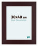 Dover Wood Photo Frame 30x40cm Mahogany Front Size | Yourdecoration.co.uk