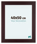 Dover Wood Photo Frame 40x50cm Mahogany Front Size | Yourdecoration.co.uk