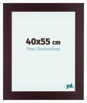 Dover Wood Photo Frame 40x55cm Mahogany Front Size | Yourdecoration.co.uk