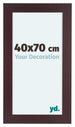 Dover Wood Photo Frame 40x70cm Mahogany Front Size | Yourdecoration.co.uk